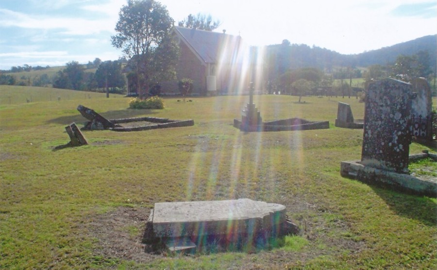 Sacred Heart Cemetery.