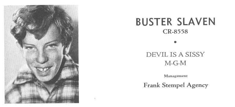 Buster Slaven, 1937