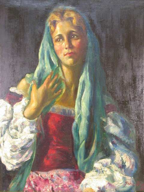 John Slavin painting