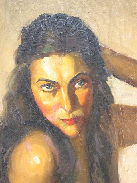 John Slavin painting